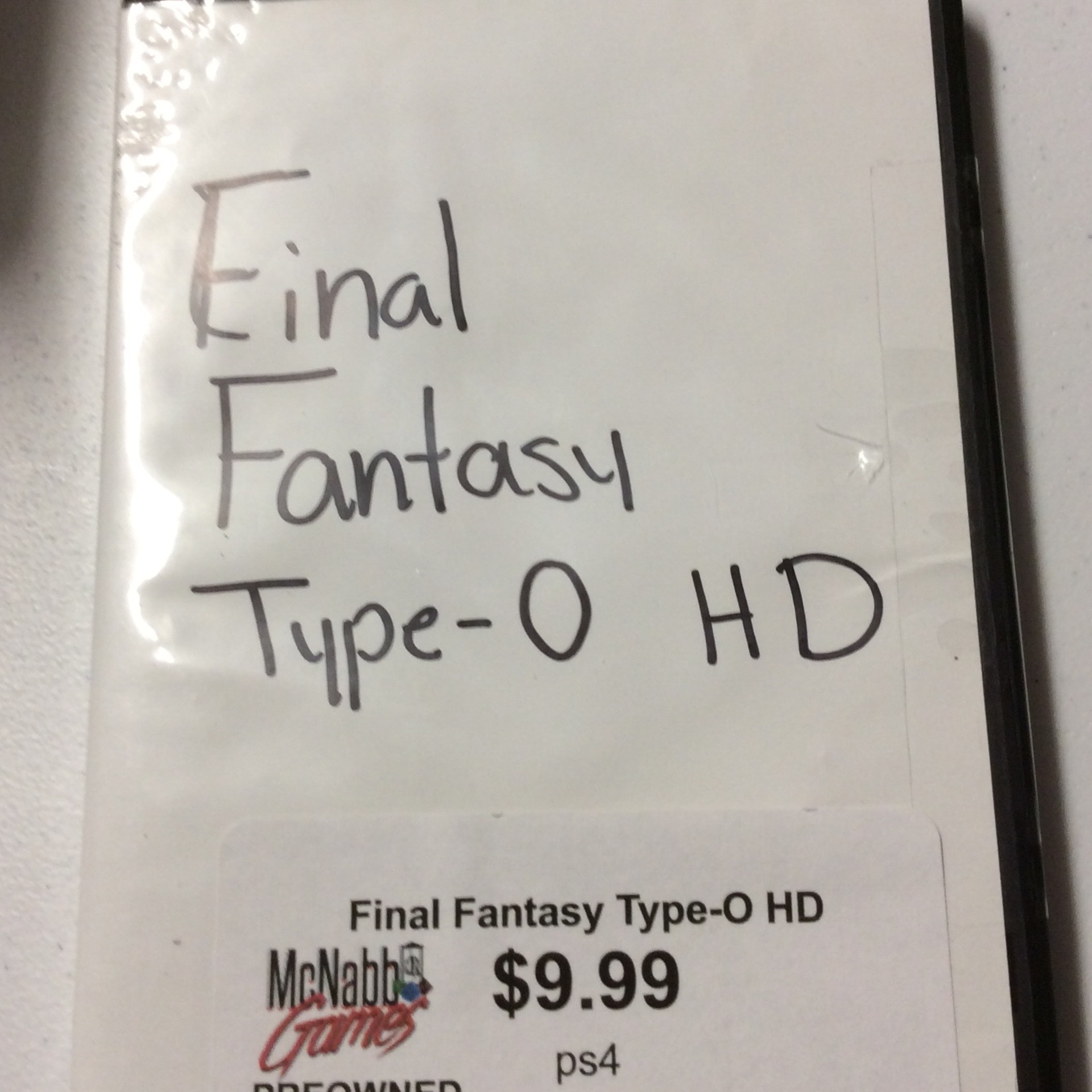 Final Fantasy Type-O HD