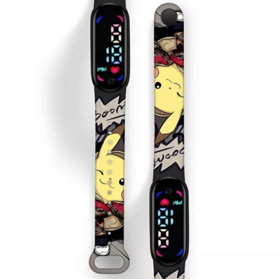 Kawaii Pokemon Electronic Watch Pikachu V8