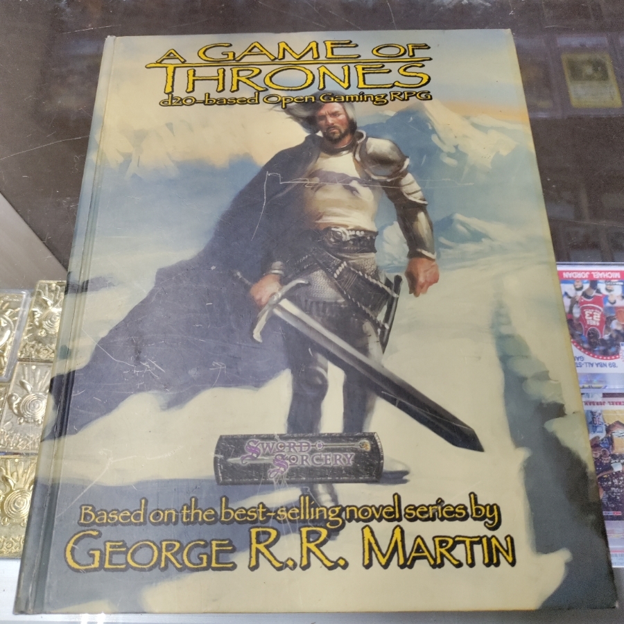 A Game of Thrones d20 Based Open Gaming Roleplaying Game RPG w/ Map S&S 2005