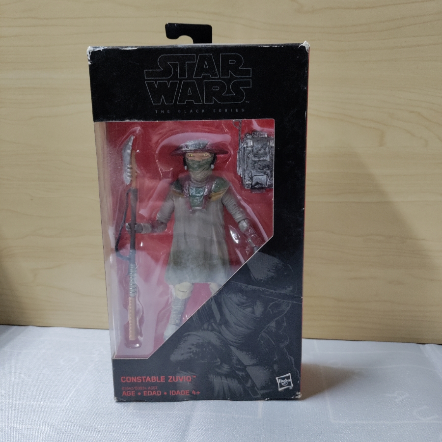 Hasbro Star Wars The Black Series 6-Inch Constable Zuvio Action Figure 10e3