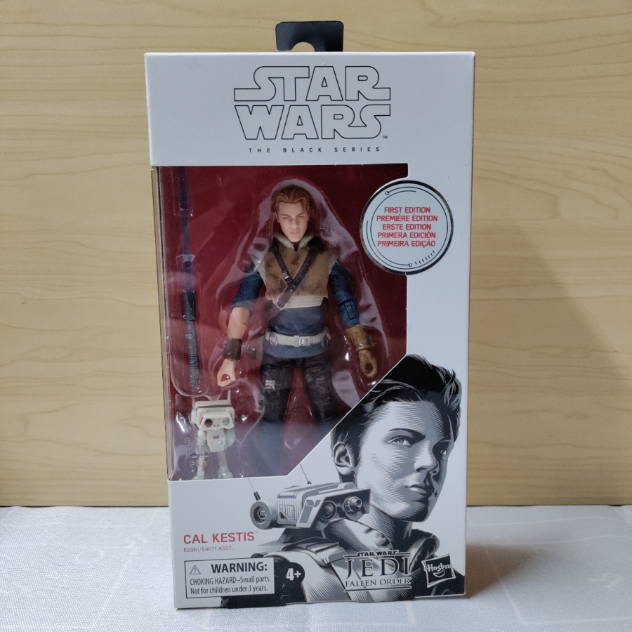 Star Wars 6 Black Series CAL KESTIS #93 First Edition White Box Hasbro