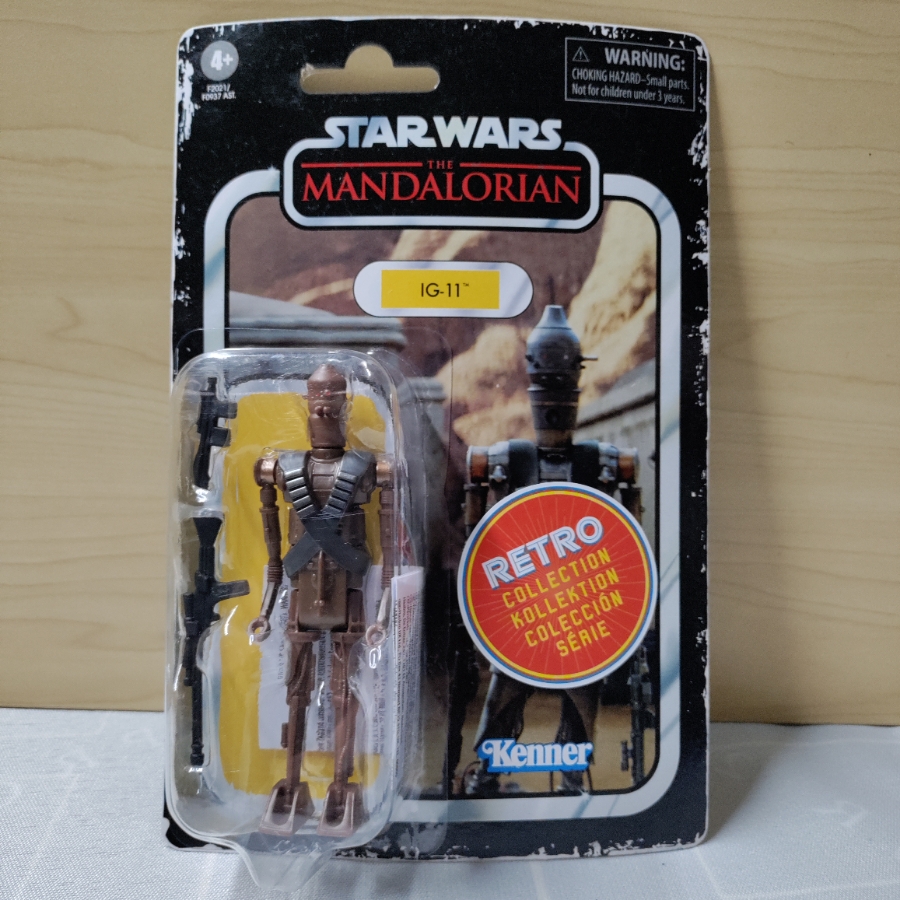 Star Wars Mandalorian IG-11 Retro Collection 3.75″ Action Figure In Stock