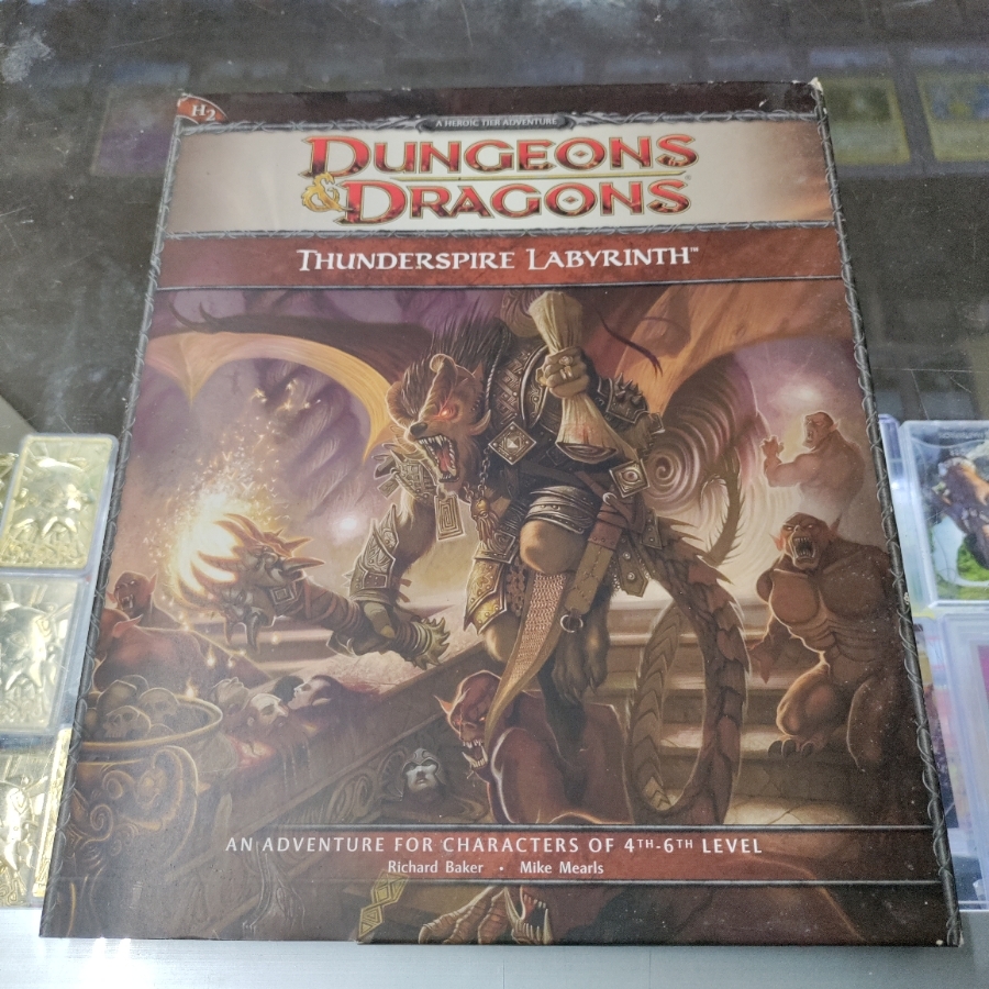 H2 THUNDERSPIRE LABYRINTH 2008 Dungeons & Dragons 4th Edition Heroic Tier