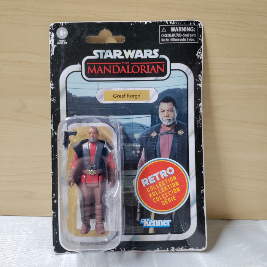 Star Wars Mandalorian Greef Karga Retro Collection 3.75″ Action Figure In Stock