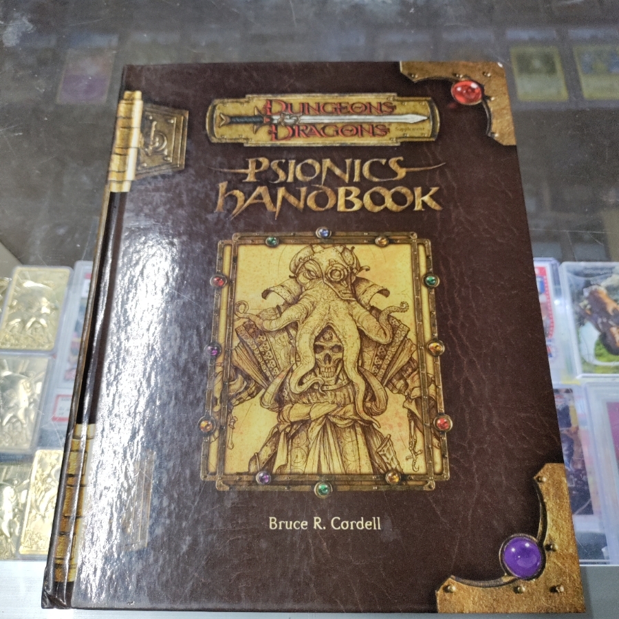 Dungeons & Dragons Psionics Handbook! HC Book by Bruce R. Cordell!