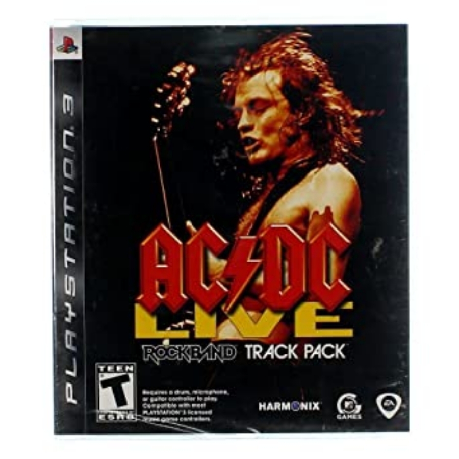 Ac/Dc Live Rockband Playstation 3