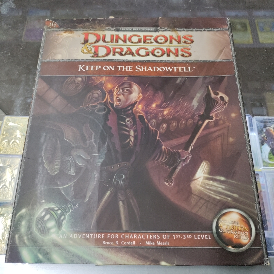 H1 Keep on the Shadowfell – Dungeons & Dragons, Adventure Quick Start Books