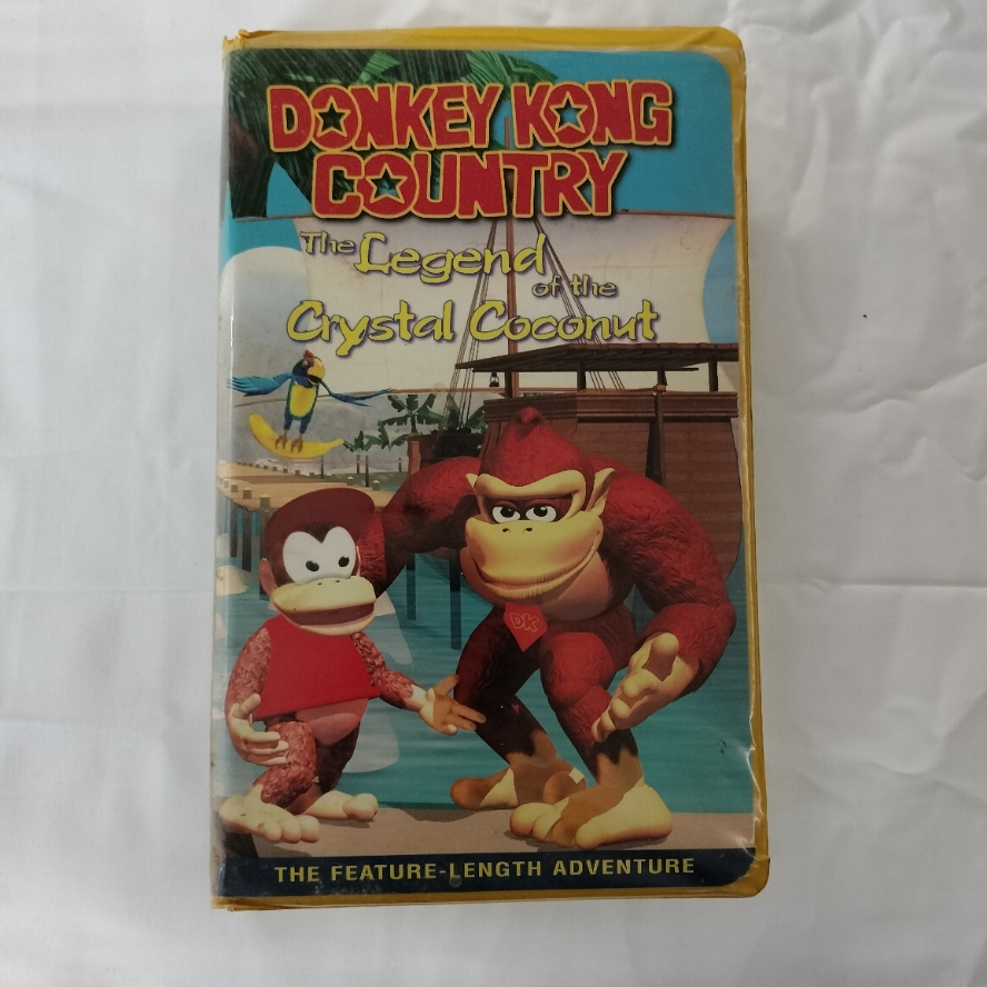 Donkey Kong Country: The Legend of the Crystal Coconut (VHS, 1999)