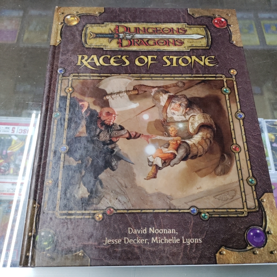 Races of Stone [Dungeons & Dragons d20 3.5 Fantasy Roleplaying Supplement]