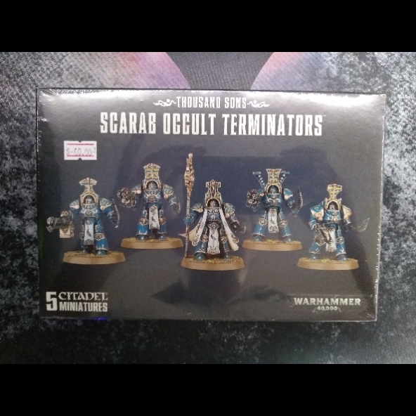 Thousand Sons Scarab Occult Terminators (by GamesWorkshop)
