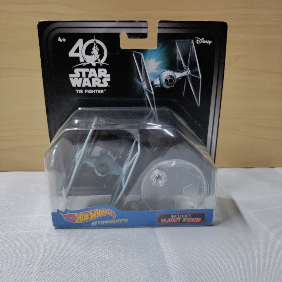Hot Wheels Star Wars Starships TIE FIGHTER 40th ANNIVERSARY Disney