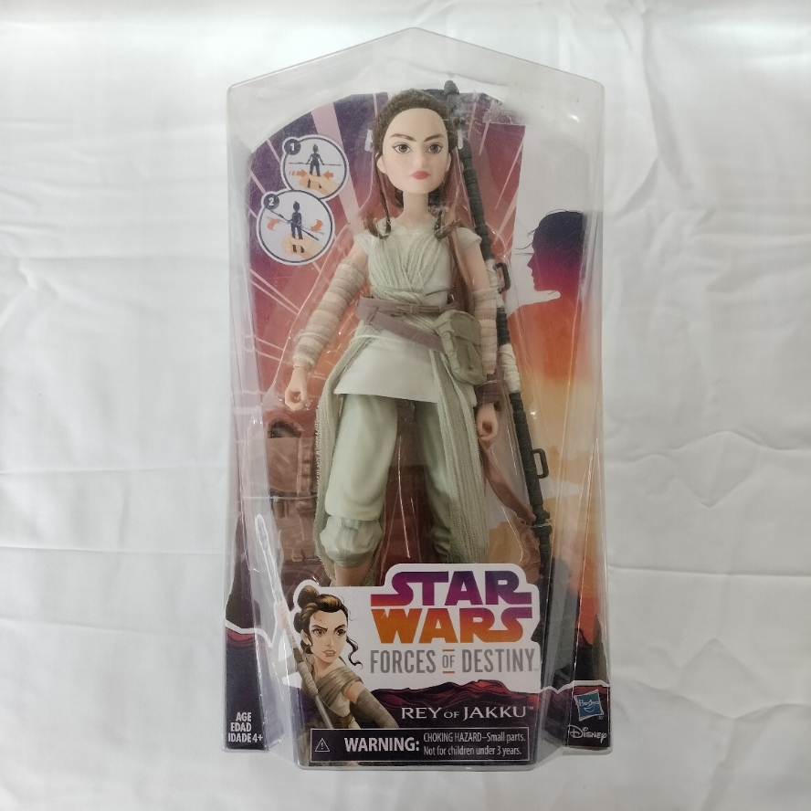 Star Wars Forces Of Destiny Rey Jakku 11″ Doll Adventure Action Figure Staff
