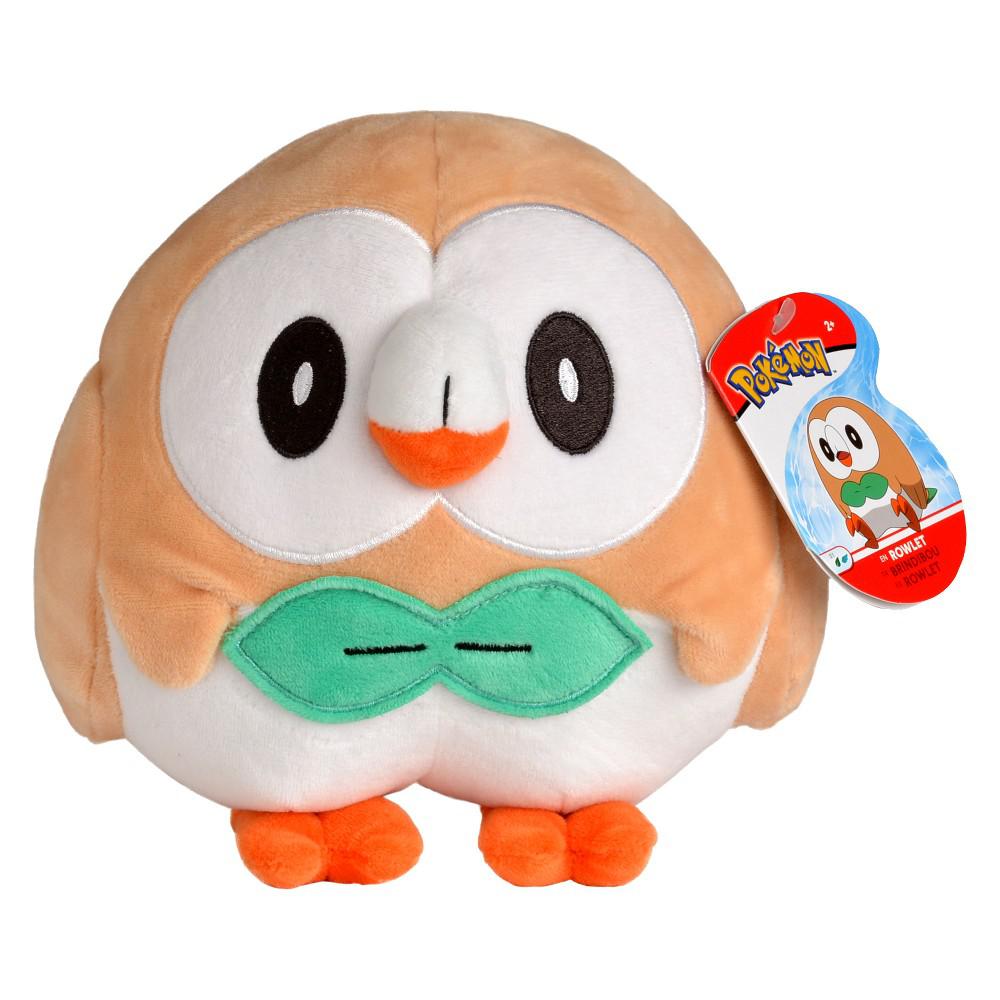 Jazwares Pokémon Rowlet 8in Plush