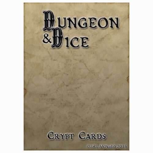 Dungeons And Dice Crypt Cards (Physical)