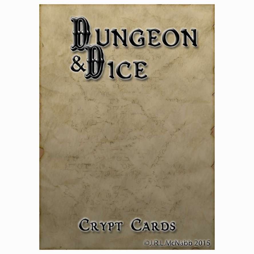 Dungeons And Dice Crypt Cards (Physical)