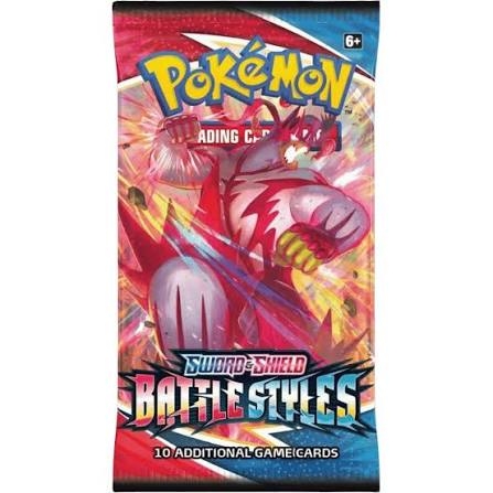 Pokémon TCG Sword & Shield Battle Styles Single Booster Pack