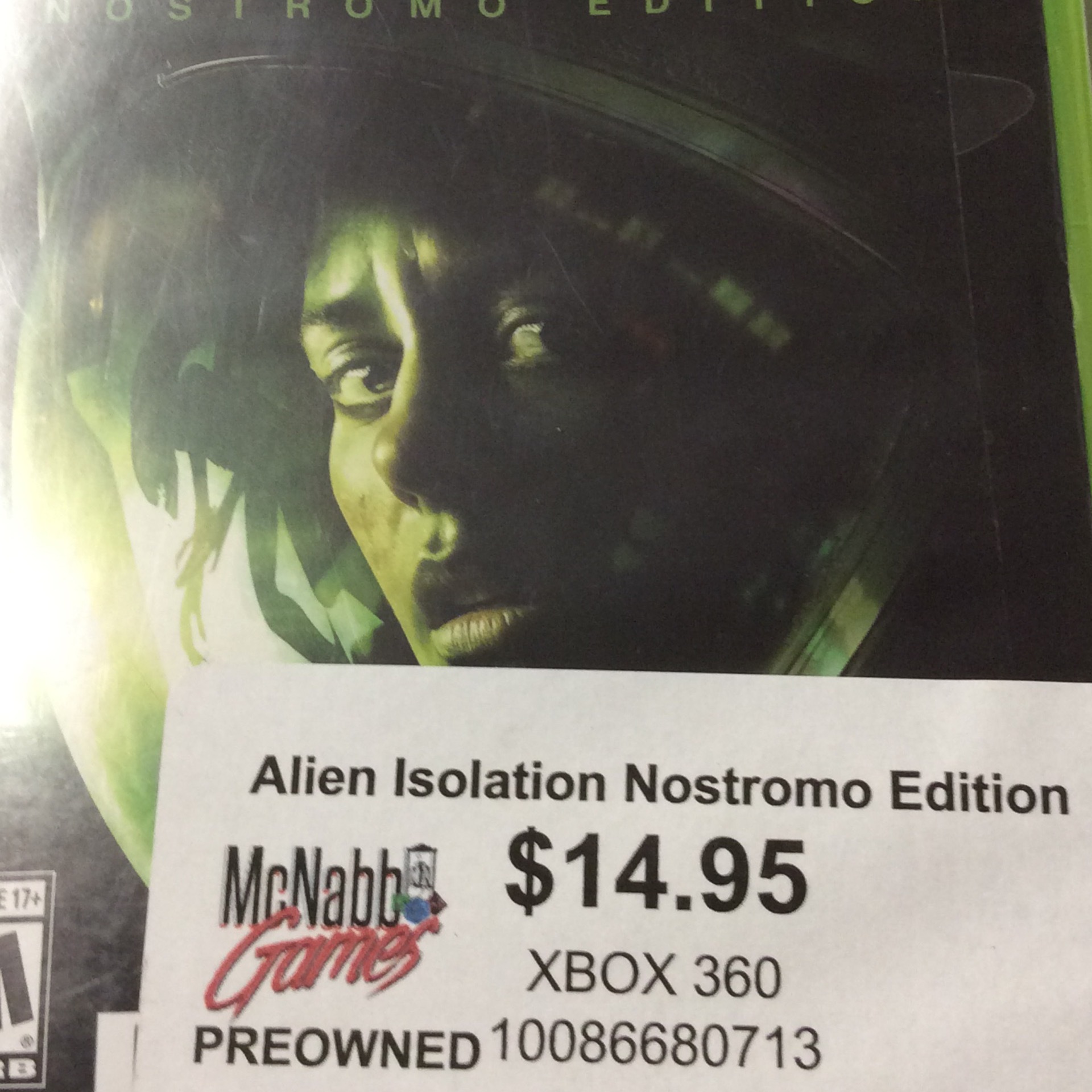 Alien Isolation Nostromo Edition