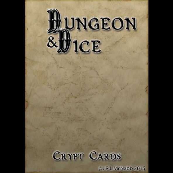 Dungeons And Dice Crypt Cards (Physical)