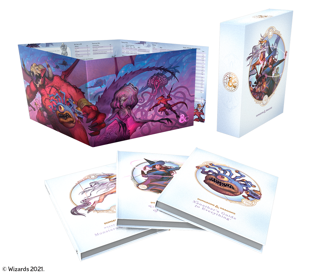 DUNGEONS & DRAGONS 5E RPG: RULEBOOKS EXPANSION GIFT SET (ALTERNATE COVERS)
