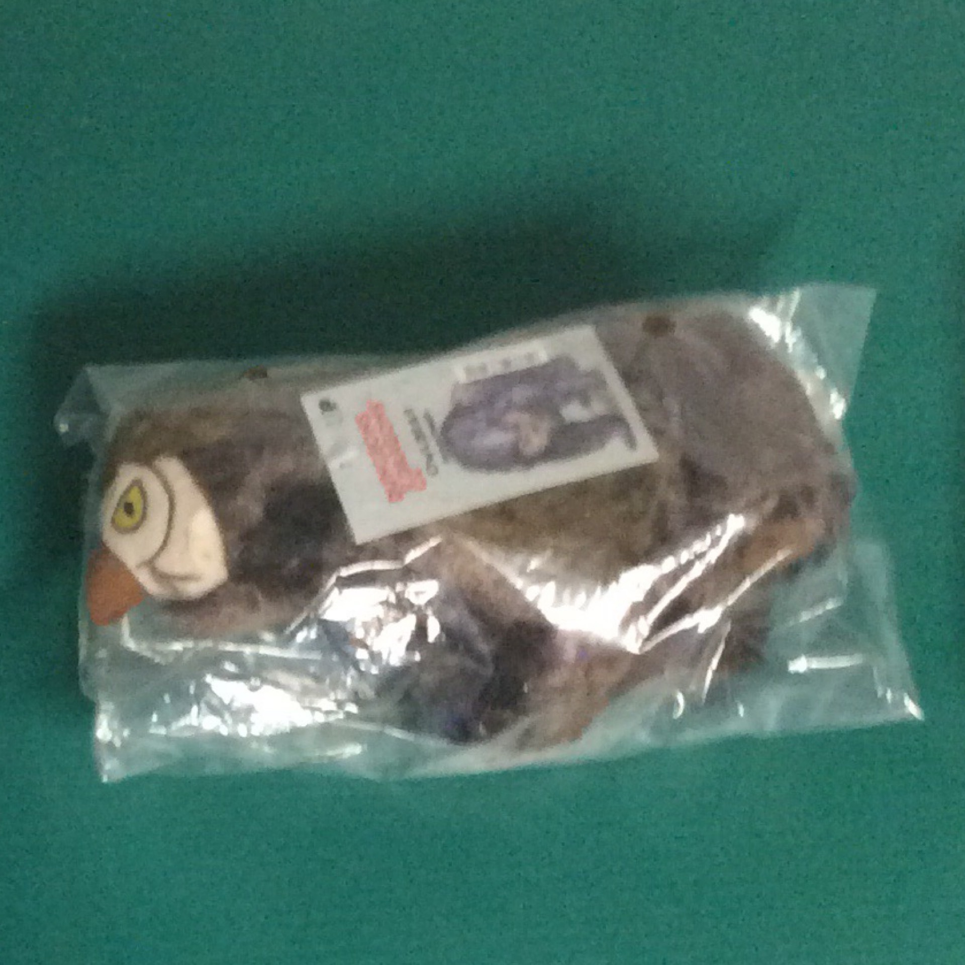 Owl bear dice bag