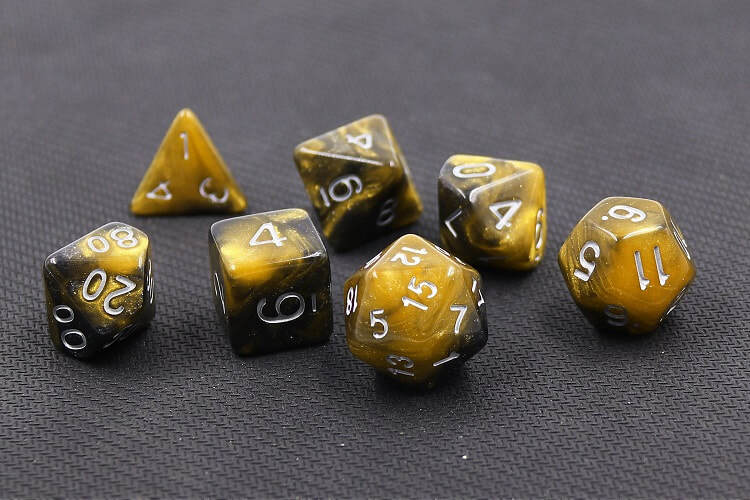 Monarch HDAR 16 Polyhedral Dice Set