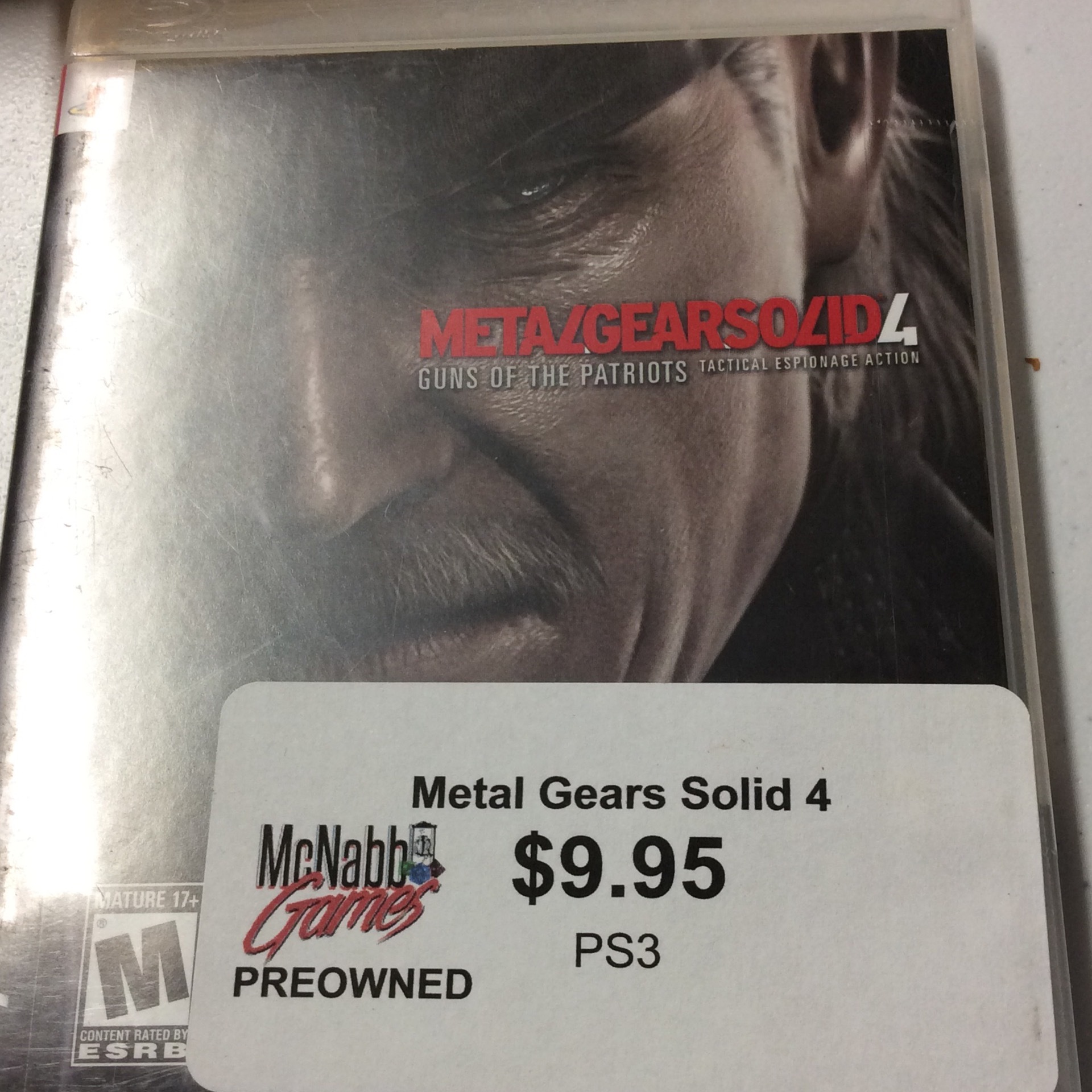 Metal Gears Solid 4