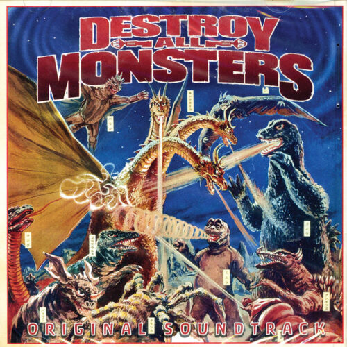 Destroy All Monsters Soundtrack CD