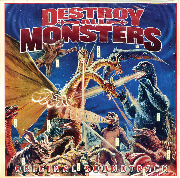 Destroy All Monsters Soundtrack CD