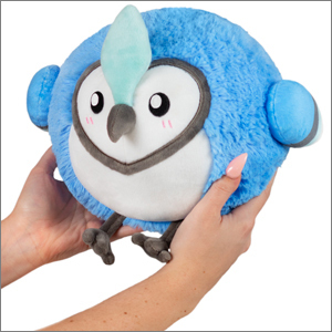Mini Squishable Blue Jay plush