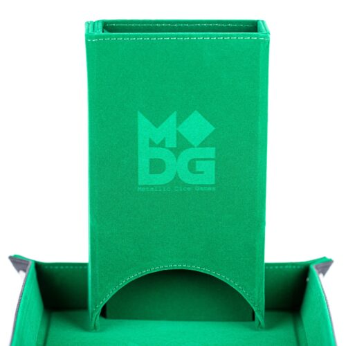Fold Up Dice Towers Green