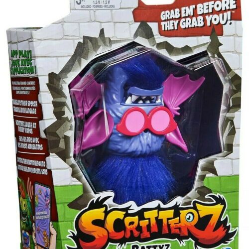 Scritterz, Battyz Interactive Collectible Jungle Creature Toy with Sounds