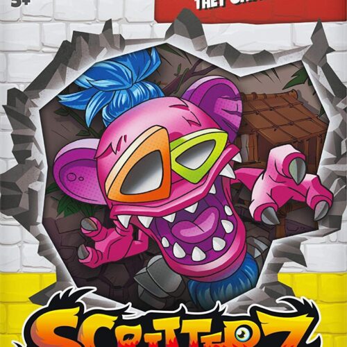 Scritterz, Bonoboz Interactive Collectible Jungle Creature Toy with Sounds and Movement, for Kids Aged 5 and up