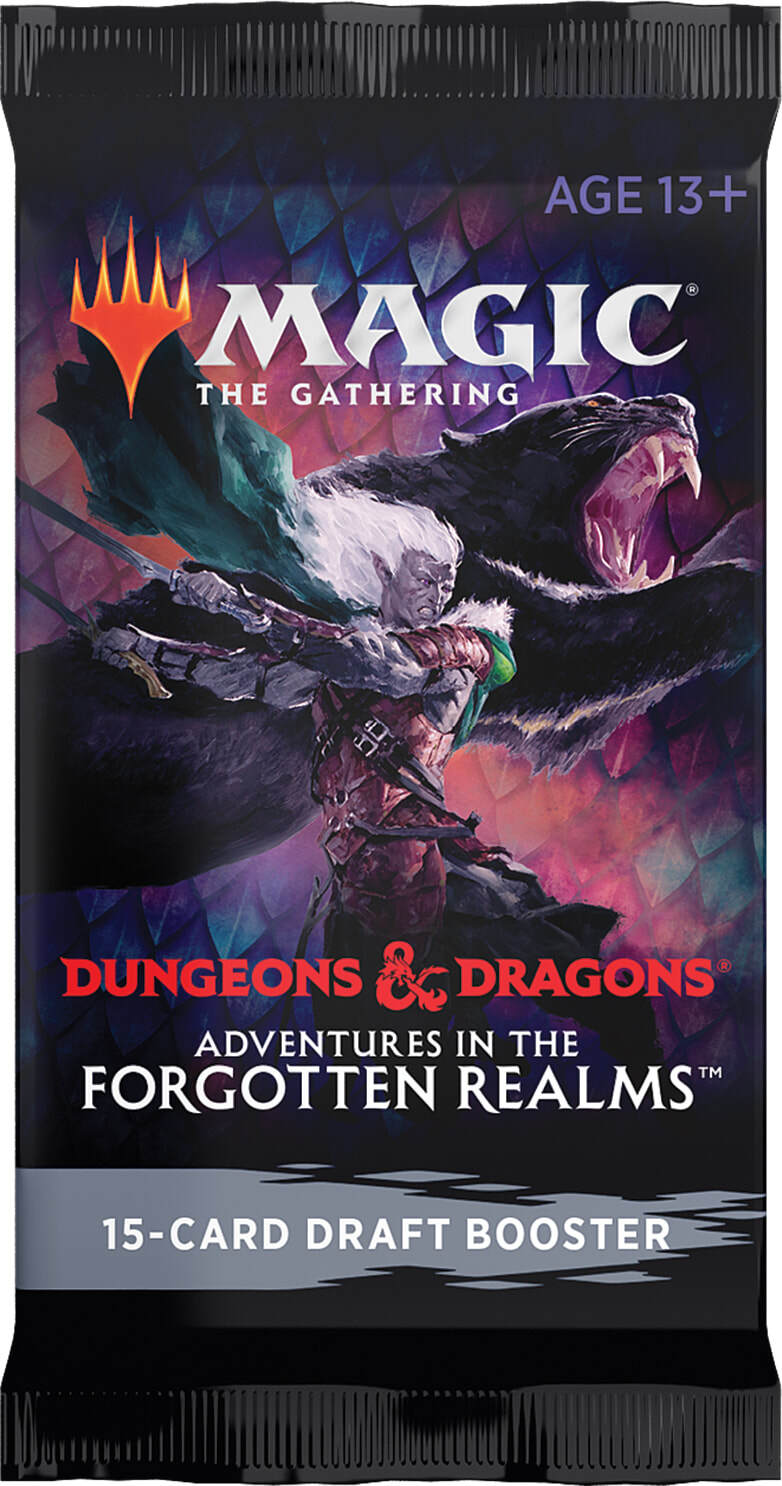 Magic the Gathering: Dungeons & Dragons: Adventures in the Forgotten Realms: DRAFT BOOSTER PACK