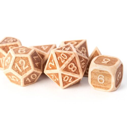16mm Wood Dice Set