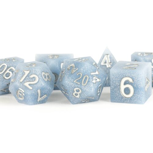 Sharp Edge Silicone Rubber Dice Set