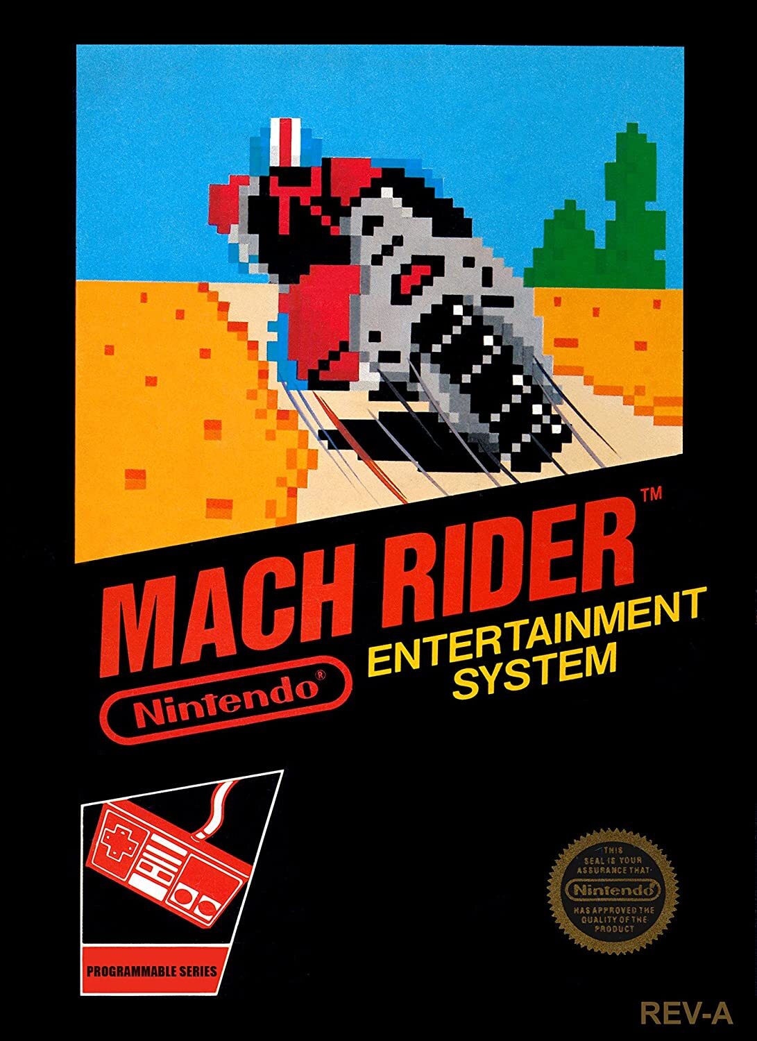 Mach Rider NES