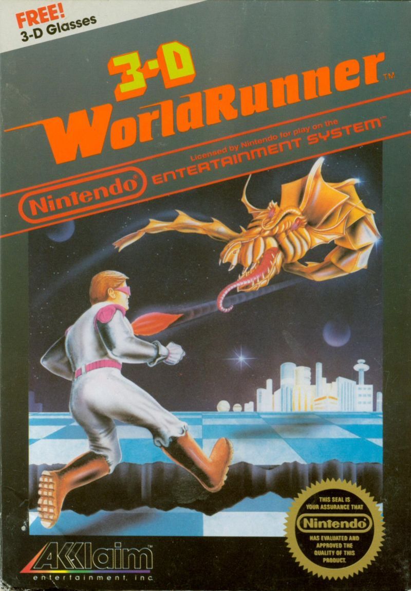 3-D Worldrunner NES