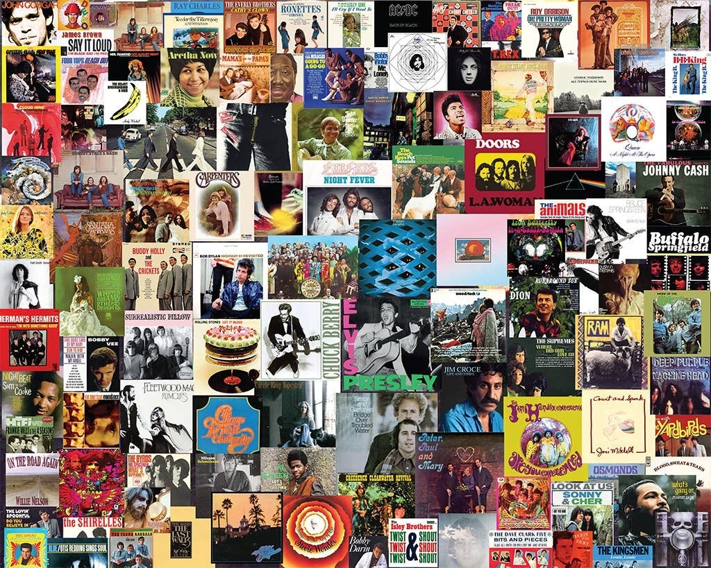 Boomers' Favorite Albums by Steve Smith Puzzle