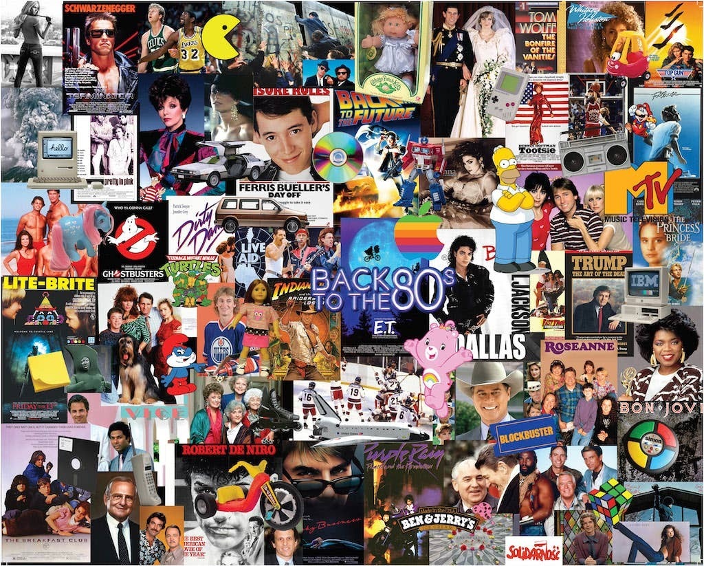 Back to the 80's by Steve Smith Puzzle