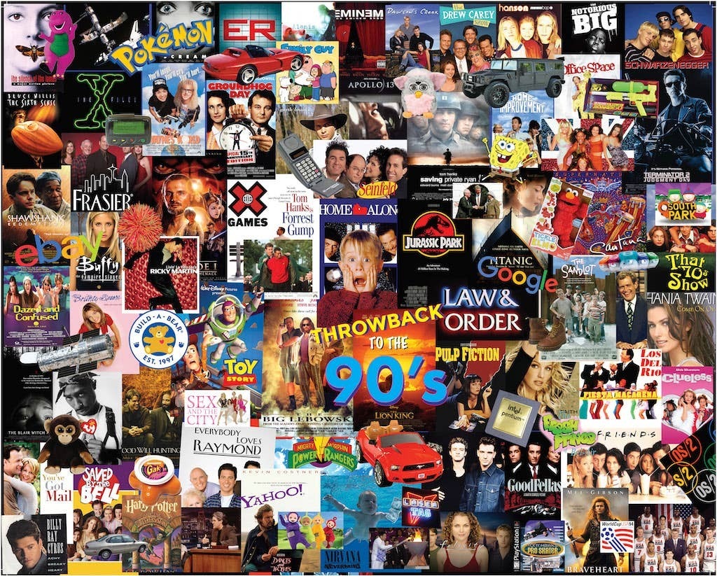 Throwback 90's by Steve Smith Puzzle