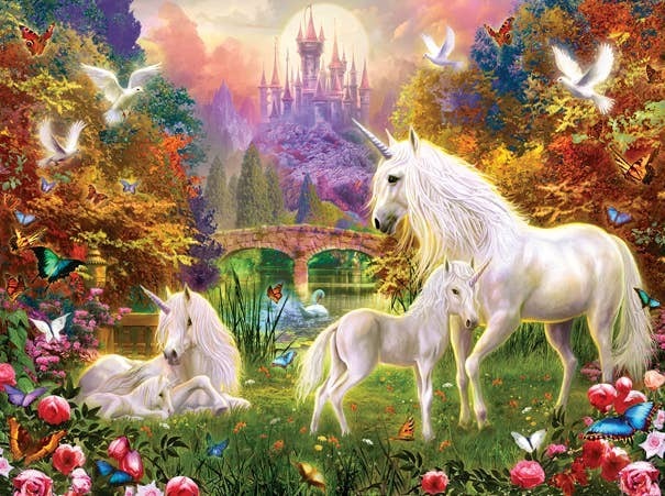 5056 Castle Unicorns 1000 Puzzle