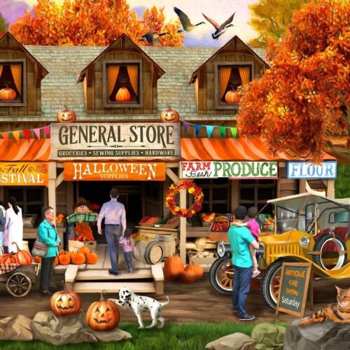5049 Halloween at the General Store 300 pc Puzzle