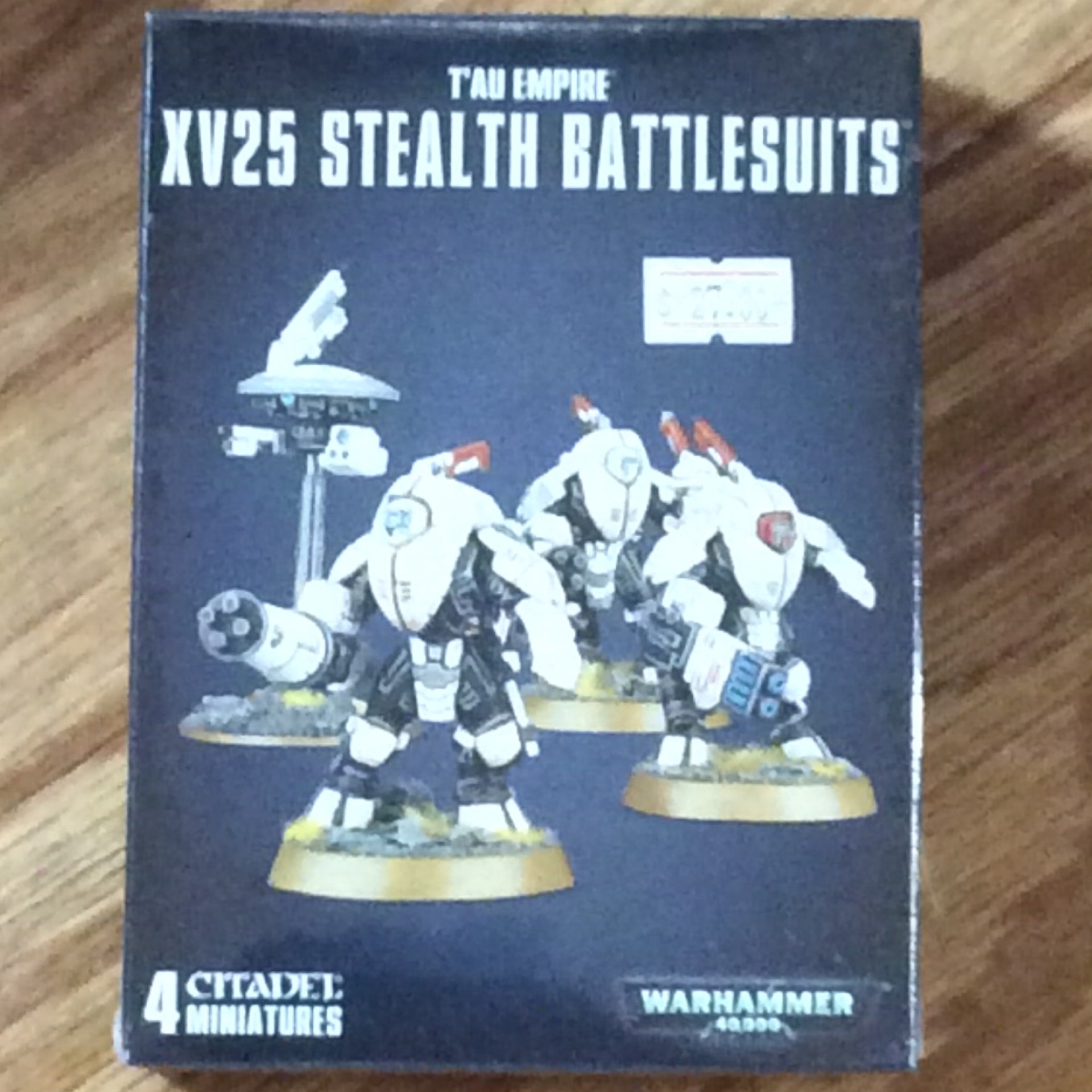 Tau Empire XV25 Stealth Battlesuits (by GamesWorkshop)
