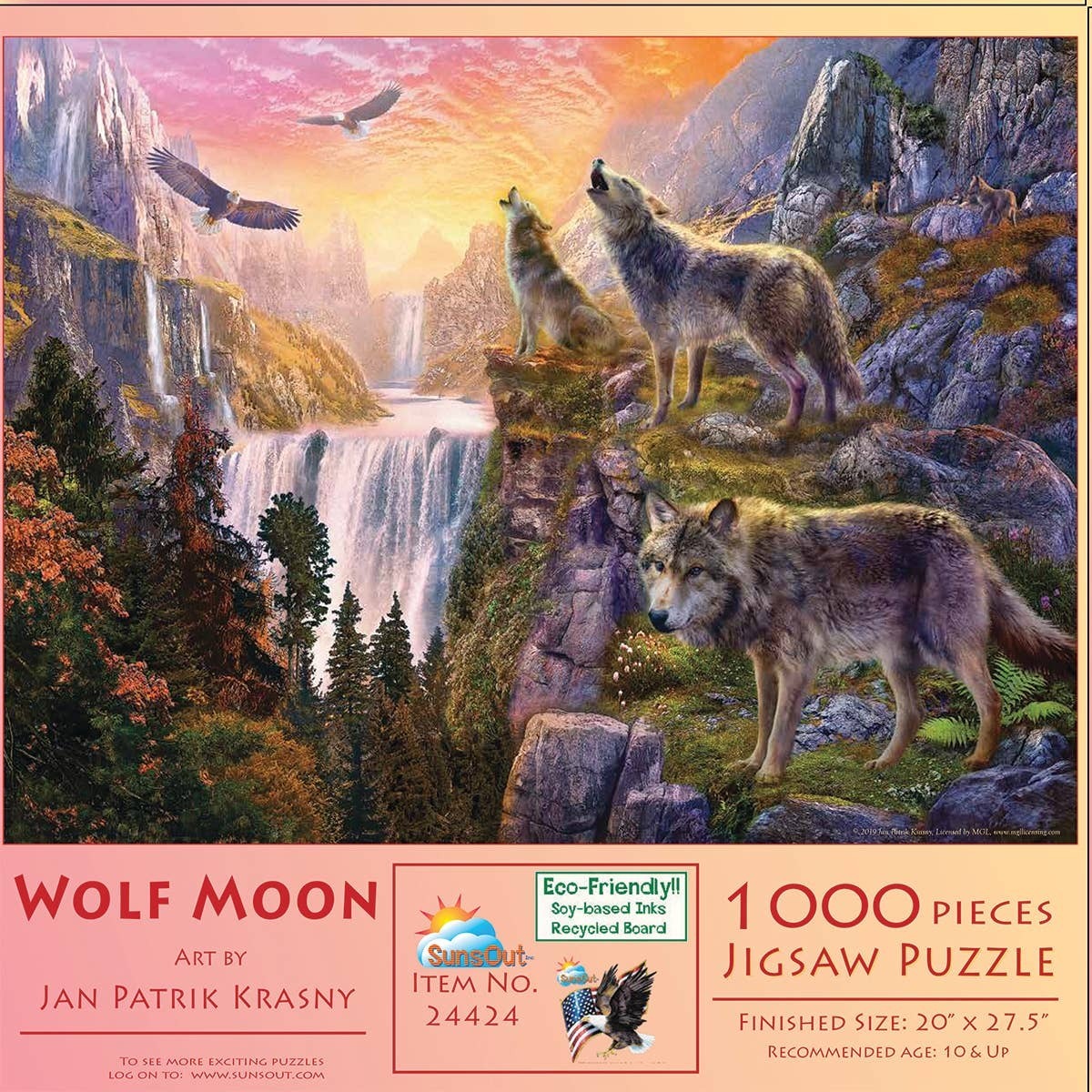0379 Wolf Moon 1000 pc Puzzle