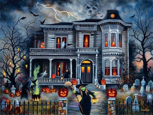 0521 Witching Hour 500 pc Puzzle