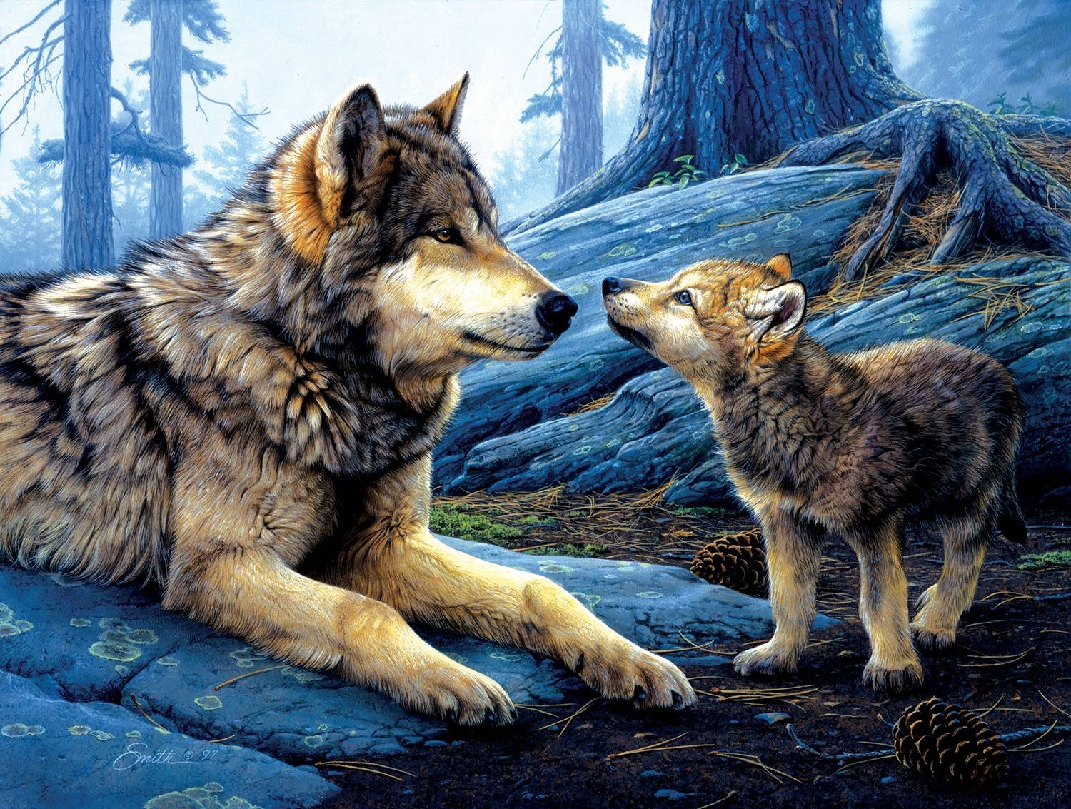 0215 Brother Wolf 500 Puzzle
