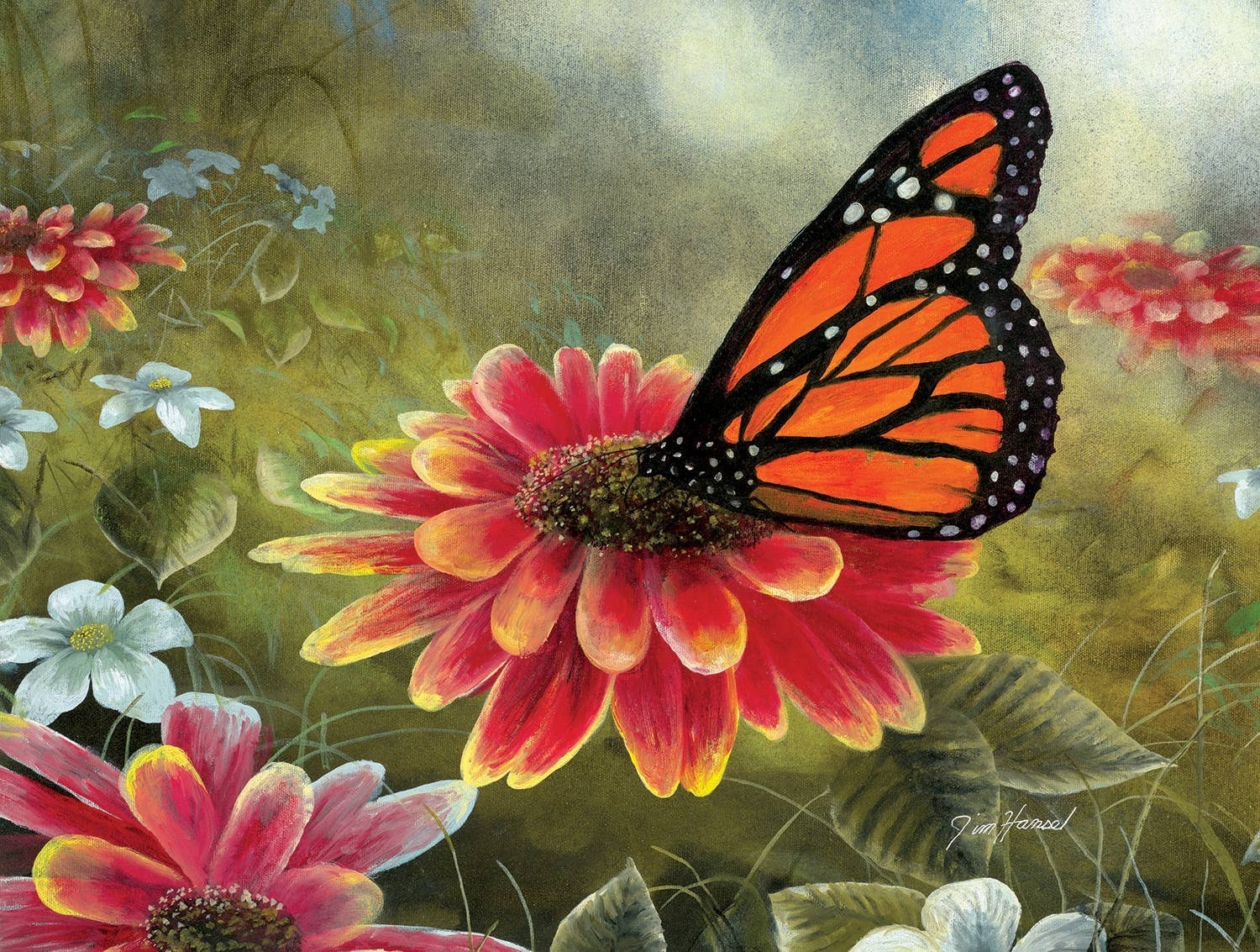 5494 Monarch Butterfly 500 pc Puzzle