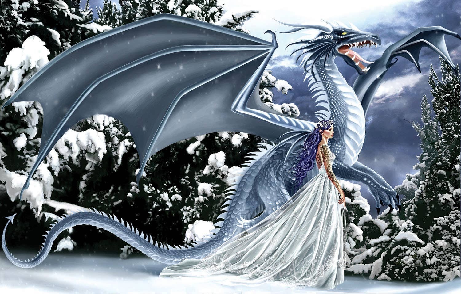 5447 Ice Dragon 1000 pc Puzzle