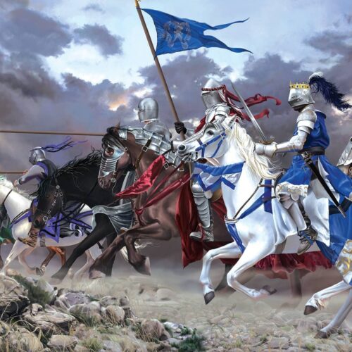 5202 Knight’s Charge 1000 pc Puzzle
