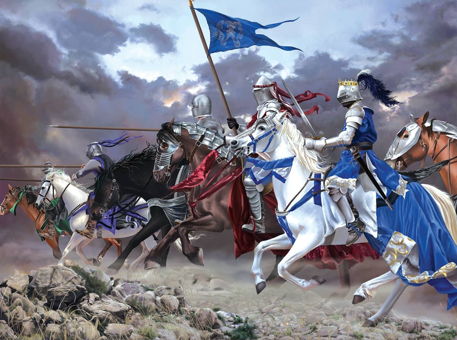 5202 Knight's Charge 1000 pc Puzzle